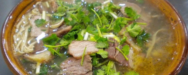 潮汕牛肉汤的做法和配方 潮汕牛肉汤如何做