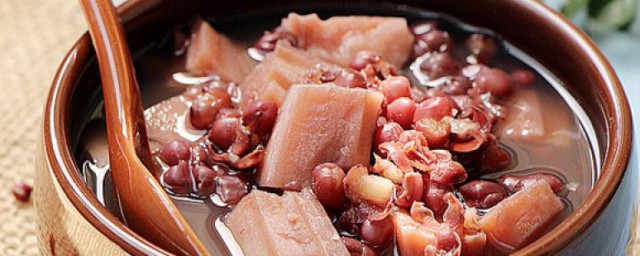 红豆莲藕汤做法窍门 红豆莲藕汤做法窍门简单介绍
