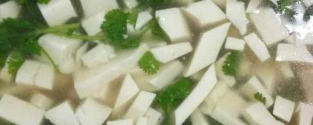 豆腐汤的家常做法 怎样制作豆腐汤
