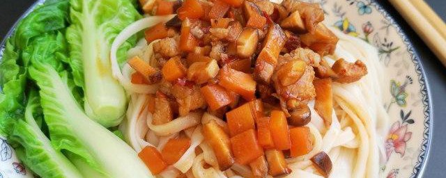 怎么制作好吃鲜香的香菇肉酱拌面条 香菇肉酱拌面条需要哪些刺啦
