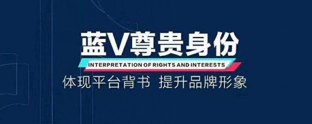 抖音蓝v认证是什么意思 抖音蓝v认证简单介绍