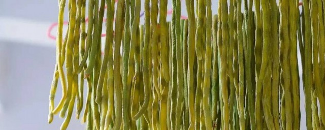 长豇豆怎样晒干最好 长豇豆晒干办法