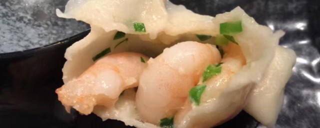 虾包饺子的做法和配方 虾包饺子如何做