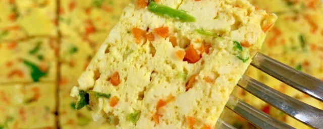 豆腐加鸡蛋做饼的方法 豆腐加鸡蛋怎么做