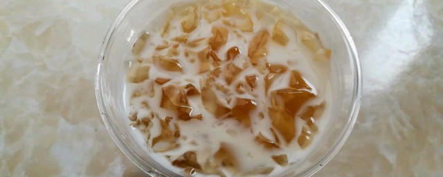 白桃冻的做法和配方 怎样制作白桃冻