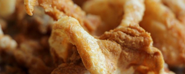 猪肉干片油炸的制作方法 猪肉干片油炸的做法