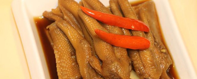 醋鸭脚的制作方法 怎么做醋鸭脚