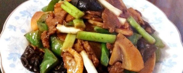春笋炒肉片做法秘诀 春笋炒肉片做法简介