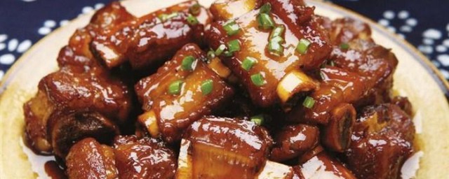红烧小排的做法和配方 红烧小排怎么做