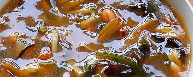 滕州辣汤做法和配方 自制滕州辣汤做法和配方