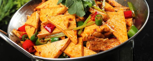 干煸千叶豆腐的家常做法窍门 怎样做家常干煸千叶豆腐
