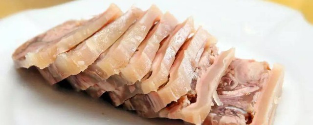 白切牛展做法是什么 白切牛展怎么做