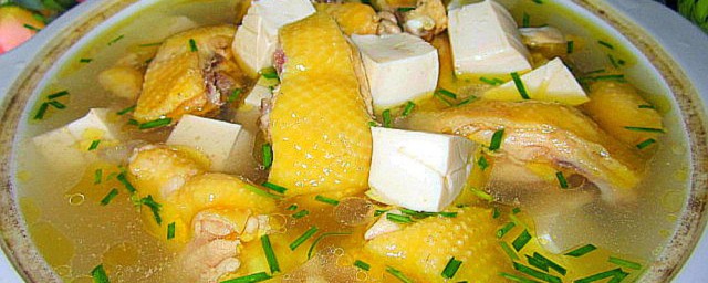 清炖鸡块和豆腐怎么做 清炖鸡块和豆腐做法