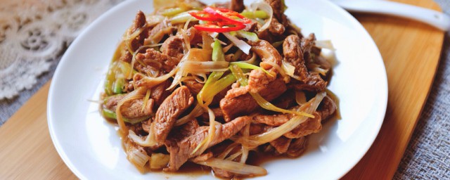 干拌羊肉 干拌羊肉怎样做