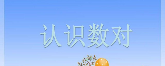 数对是先行还是先列 数对是什么
