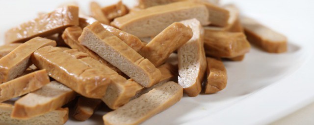 豆腐干的做法和配方窍门 豆腐干怎么做