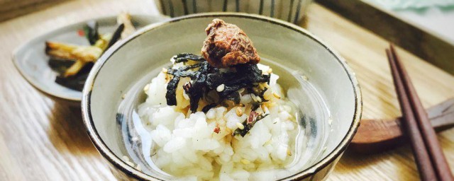 茶泡饭的做法 茶泡饭怎样做
