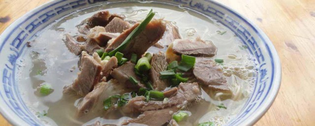 山东菏泽羊肉汤的做法和配方 怎样做山东菏泽羊肉汤