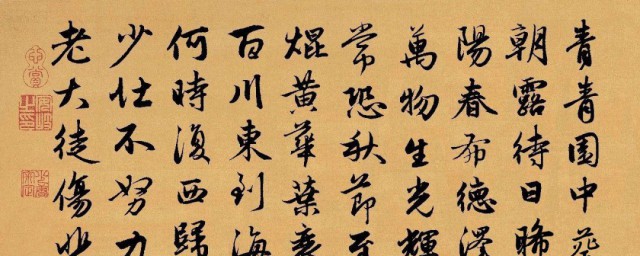 长歌行赏析作文开头怎么写 怎么写才亮眼