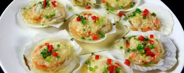 怎么制作东北蒜蓉粉丝蒸扇贝 蒜蓉粉丝蒸扇贝的做法