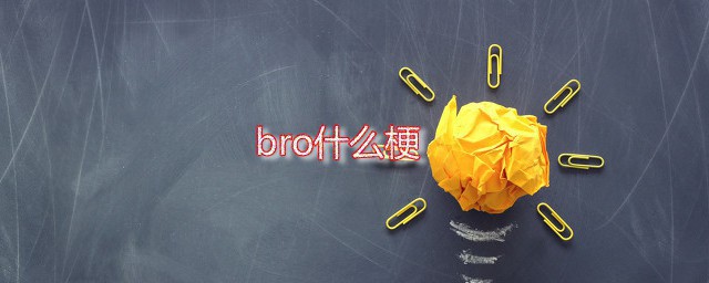 bro什么梗 bro应该怎样用