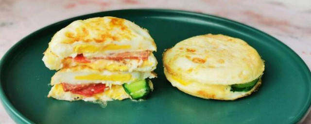 鸡蛋汉堡制作的方法 鸡蛋汉堡如何制作