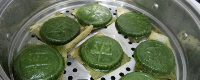 珠海艾饼的做法和配方 珠海艾饼的详细制作要领