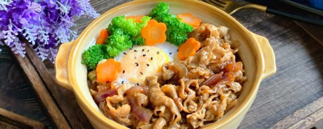 酱汁肥牛饭怎么做 酱汁肥牛饭做法