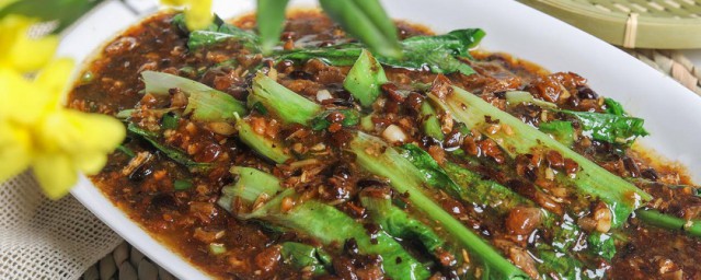 豆豉油麦菜的做法 豆豉油麦菜怎么做好吃