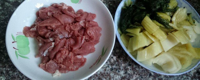 咸菜牛肉的制作方法 咸菜牛肉需要哪些材料