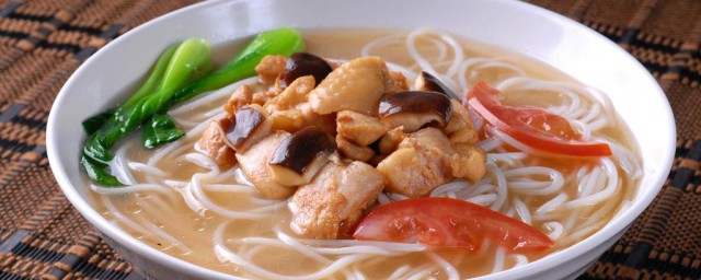 鸡腿香菇做米线怎么做好吃 香菇鸡肉米线做法