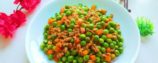 农家豌豆炒肉如何做 豌豆炒肉的做法介绍