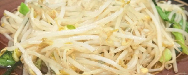 葱花豆芽做法秘诀 如何做葱花豆芽