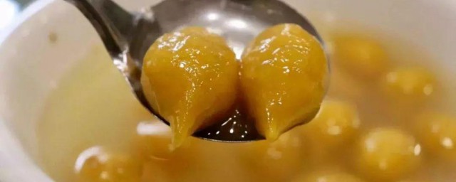 番薯丸糖水怎样做 制作番薯丸糖水的技巧