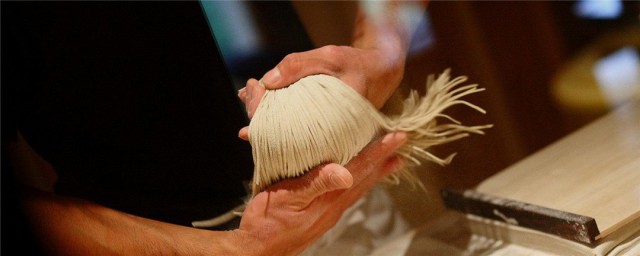 挂面的制作技巧与次序 挂面的制作技巧与次序简介