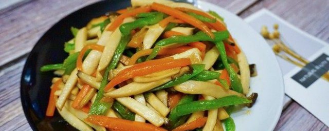 杏鲍菇如何做好吃素炒 素炒杏鲍菇的做法介绍