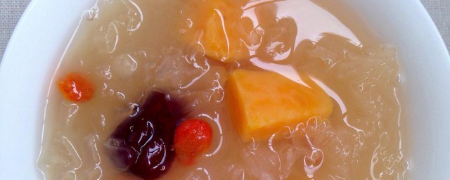 银耳番薯糖水步骤 怎么制作银耳番薯糖水