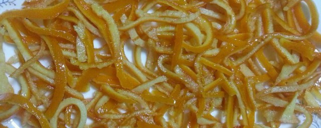 制作糖渍橙皮的次序 制作糖渍橙皮技巧分享