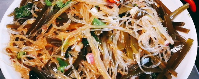 粉丝凉拌海带怎样做 粉丝凉拌海带怎样拌好吃
