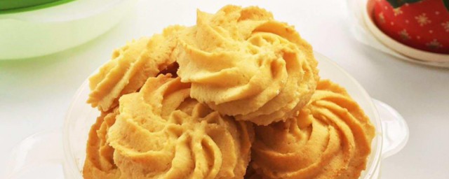 烤箱怎样做奶油饼干 曲奇奶油饼干的做法