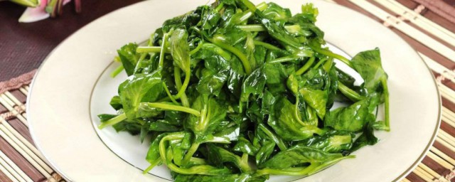 蒜泥豌豆尖怎样做 制作蒜泥豌豆尖