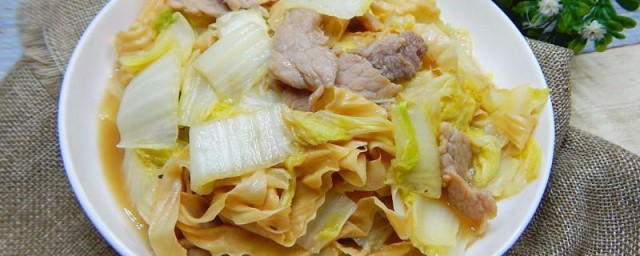 东北咸白菜怎样吃 东北咸白菜的做法