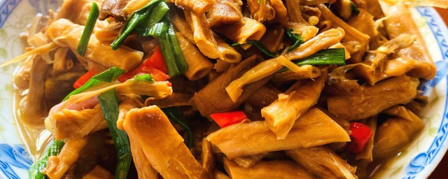 咸肉蒸干笋好吃窍门 如何做咸肉蒸干笋好吃
