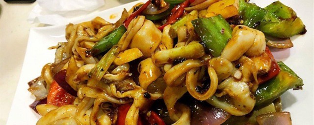 豉椒炒鱿的做法窍门 豉椒炒鱿怎么做