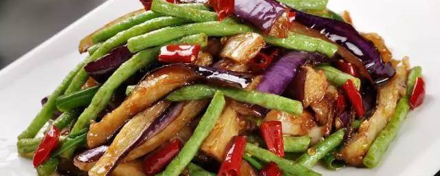 长豆角茄子步骤 长豆角烧茄子怎么做