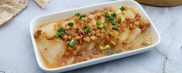 豉香肉末蒸冬瓜次序 豉香肉末蒸冬瓜怎样做