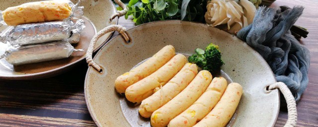 给孩子做鸡肉肠如何做好吃 给孩子做鸡肉肠如何做好吃