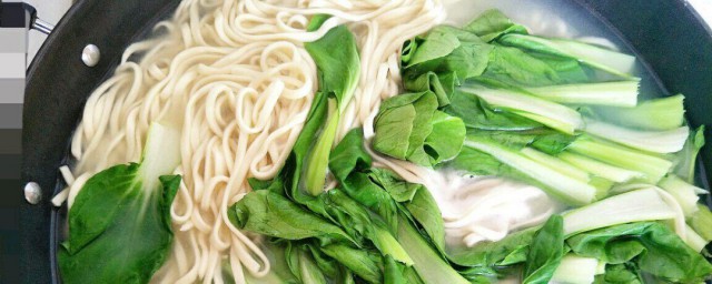 油菜和面条怎样做 怎样油菜和面条