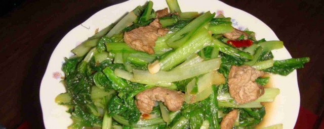 肉末和小白菜怎样做 肉末和小白菜需要哪些材料