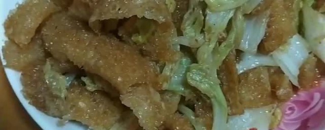 油炸泡猪皮怎样做好吃 怎样做油炸泡猪皮好吃